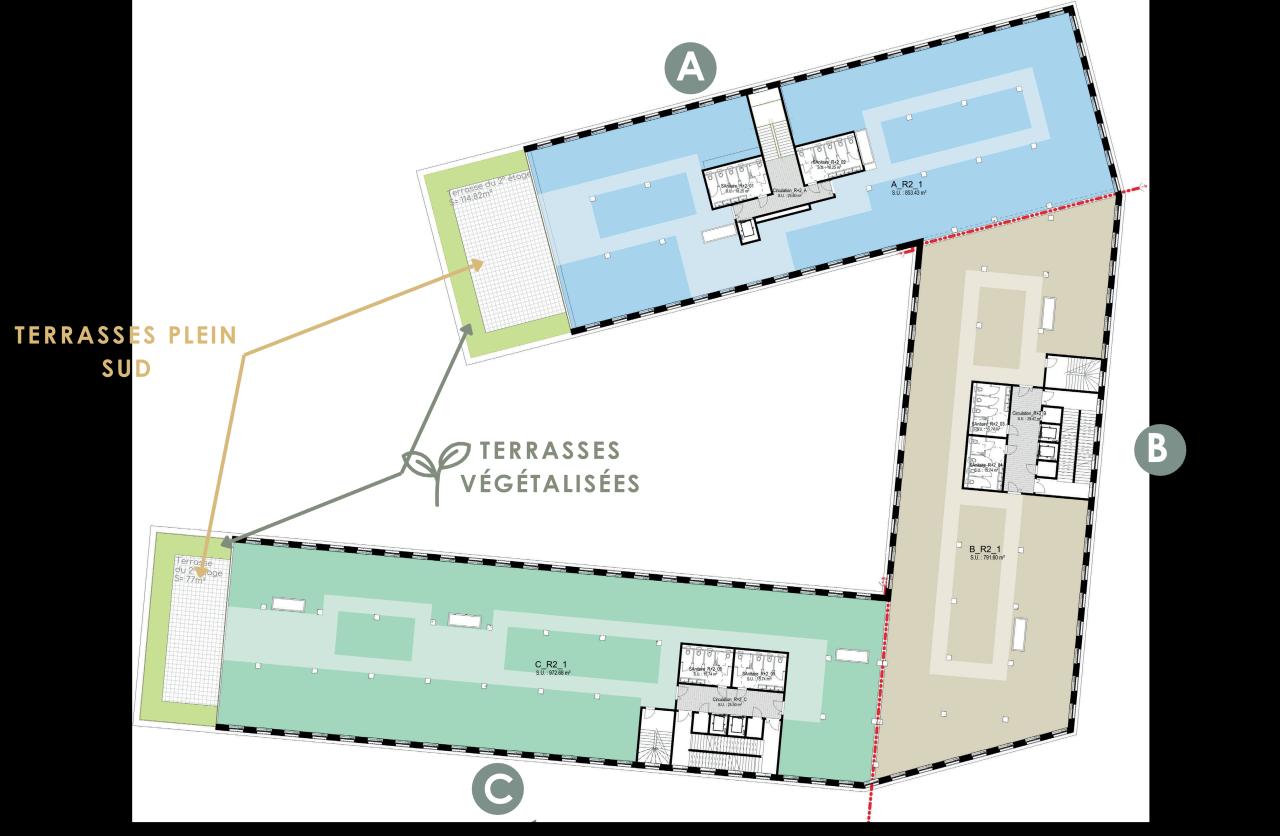 Bureau Villeneuve-d'Ascq 13620m² Location bureau Villeneuve-d'Ascq Nord OLBUR2426727 10